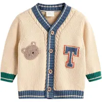 Next Cardigan crème / bleu / marron / vert / rouge