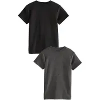 Next Maillot de corps gris chiné / noir