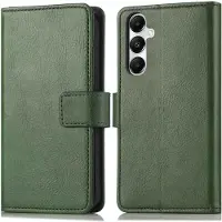 IMoshion Étui de télephone portefeuille de luxe Samsung Galaxy A56 - Vert