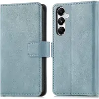 IMoshion Étui de télephone portefeuille de luxe pour Samsung Galaxy A56 - Bleu clair