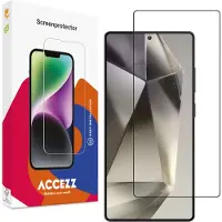 Accezz Hard Glass Full Cover Screen Protector pour le Samsung Galaxy S25 Ultra
