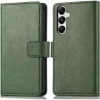 IMoshion Étui de télephone portefeuille de luxe pour Samsung Galaxy A26 - Vert