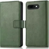 IMoshion Étui de télephone portefeuille de luxe Google Pixel 9A - Vert