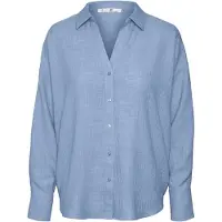 Vero Moda Chemisier 'VMMelaney Queeny' bleu clair