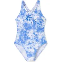 Schiesser Maillot de bain 'Aqua Teens Girl' aqua / blanc