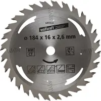 Wolfcraft 1 lame de scie circulaire HM, 28 dents ø184mm