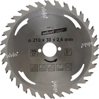 Wolfcraft Lame de scie circulaire CT, 32 dents