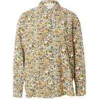 JDY Chemisier 'JDYELIA' crème / cognac / olive / noir