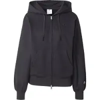 Champion Femmes, Pull-over, Kapuzenpullover mit durchgehendem Reissverschluss, Noir, (XL)
