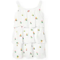 Boboli Robe Sans Manches Bambula Floral