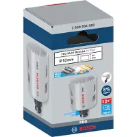 Bosch Pc Plus Wood Hole Saw 52 Mm Argenté
