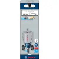 Bosch Accesorios Pc Plus Multimaterial Hole Saw Set 51 Mm Clair