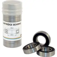 Union Cb-042 608 2rs Bearings 10 Units Argenté 8 x 22 x 7 mm