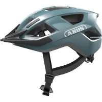 ABUS Casque VTT 41253 - ADURO 3.0 LED GLACIER BLUE M