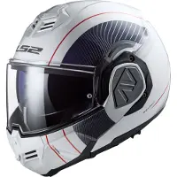LS2 Helmets Casque pliant avec pare-soleil | LS2 FF906 ADVANT | Casque moto pliant 180º | Casque moto pliant | Certificat ECE 22.06 | XS (53-54cm)