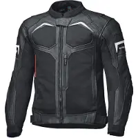 Held Torver Air, veste en cuir/maille ,Noir/Blanc ,48
