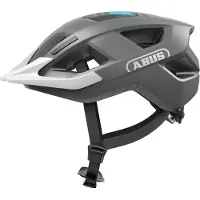 ABUS Casque VTT 38352 - ADURO 3.0 LED RACE GREY L