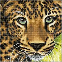 Craft Buddy Crystal Art Léopard 30x30 cm