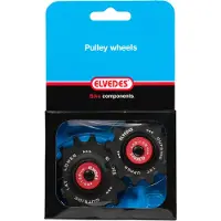 Elvedes Ceramic 12/14s Jockey Wheel Set Noir