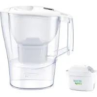 Brita Carafe filtrante Aluna 2,4 L + cartouche filtrante MAXTRA PRO 1051116 (filtre les PFAS)