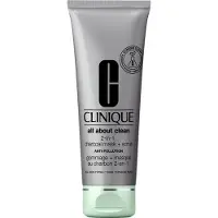 Clinique All About Clean 2-in-1 Charcoal Mask + Scrub masque purifiant visage 100 ml