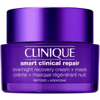 Clinique Smart Clinical Repair Overnight Recovery Cream + Mask masque et crème de nuit hydratant pour la régénération de la peau 50 ml