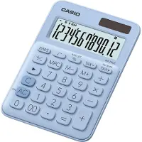Casio Calculatrice de bureau MS-20UC (Fonctionnement sur piles, Panneau solaire)