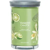 Yankee candle - Vanilla Lime Signature Tumbler Candle ( vanilka s limetkou ) - Vonná sví¿ka 567.0g