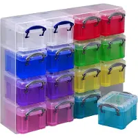 Really Useful Box 16x0.14ORG01 Boîte de rangement 16x 0,14 l multicolore 28,0 x 8,5 x 22,5 cm