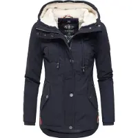 MARIKOO Parka d’hiver 'Bikoo' bleu nuit