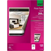 Sigel - Brillant - A4 (210 x 297 mm) - 170 g/m² - 100 feuille(s) papier photo