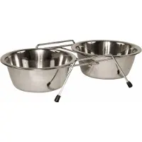 Kerbl Distributeur Double pour Chiens Kerbl - 900 ml