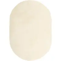 vidaXL Tapis Shaggy à poils longs NAVARRA crème 300x200 cm polyester