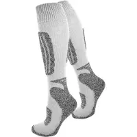 Normani Chaussettes de sport noir chiné / blanc