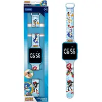Lexibook - Sonic - Montre LED connectée - Bracelet ajustable