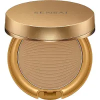 Sensai Silky Bronze Natural Veil Compact fond de teint compact poudré pour une peau lumineuse et lisse teinte SC04 Dark 8,5 g