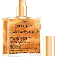 Nuxe Huile Prodigieuse Or huile sèche multifonctionnelle aux paillettes visage, corps et cheveux 100 ml