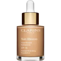 Clarins Skin Illusion Natural Hydrating Foundation fond de teint hydratant éclat SPF 15 teinte 110N Honey 30 ml