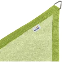 Nesling Toile d'Ombrage Nesling Coolfit Triangle Lime Green (5 x 5 x 5 m)