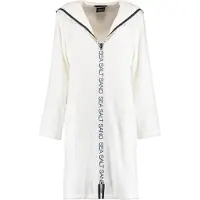 Cawö Peignoir Cawö 3101 Uni Rits Women Blanc-XS