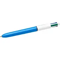 BIC Box 12 Pen 4 Classic Colors Bleu Enfants