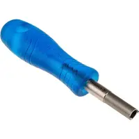 Hirschmann Test & Measurement Anti-twist assembly tool for SEB sockets, Câble + prise électronique, Bleu