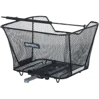Basil Lesto Mik Rear Basket 23l Noir
