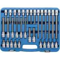 Bgs 5182 Assortiment de douilles à embout 12,5 (1/2), profil en T, 32 pièces