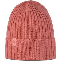 Buff Knitted Beanie Rose