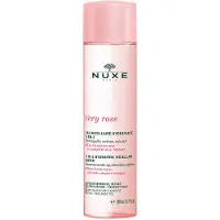 Nuxe Very Rose Eau Micellaire Hydratante 3-en-1 Peaux sensibles, sèches à très sèches 200 ml Eau Pour Le Visage