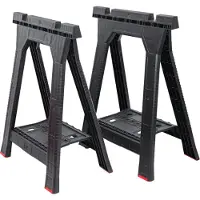 Qbrick Chevalet d'atelier - - Set de 2 pièces - 58 x 77 cm - 350 kg