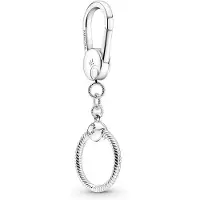 Pandora Porte-charms Petit Sac Pandora pour Femmes en Argent avec Perles