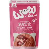 WOW Cat Lot Junior 24 x 125 g pour chaton - volaille, foie