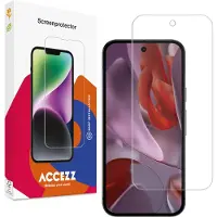 Accezz Protecteur d'écran en verre trempé pour le Google Pixel 9A